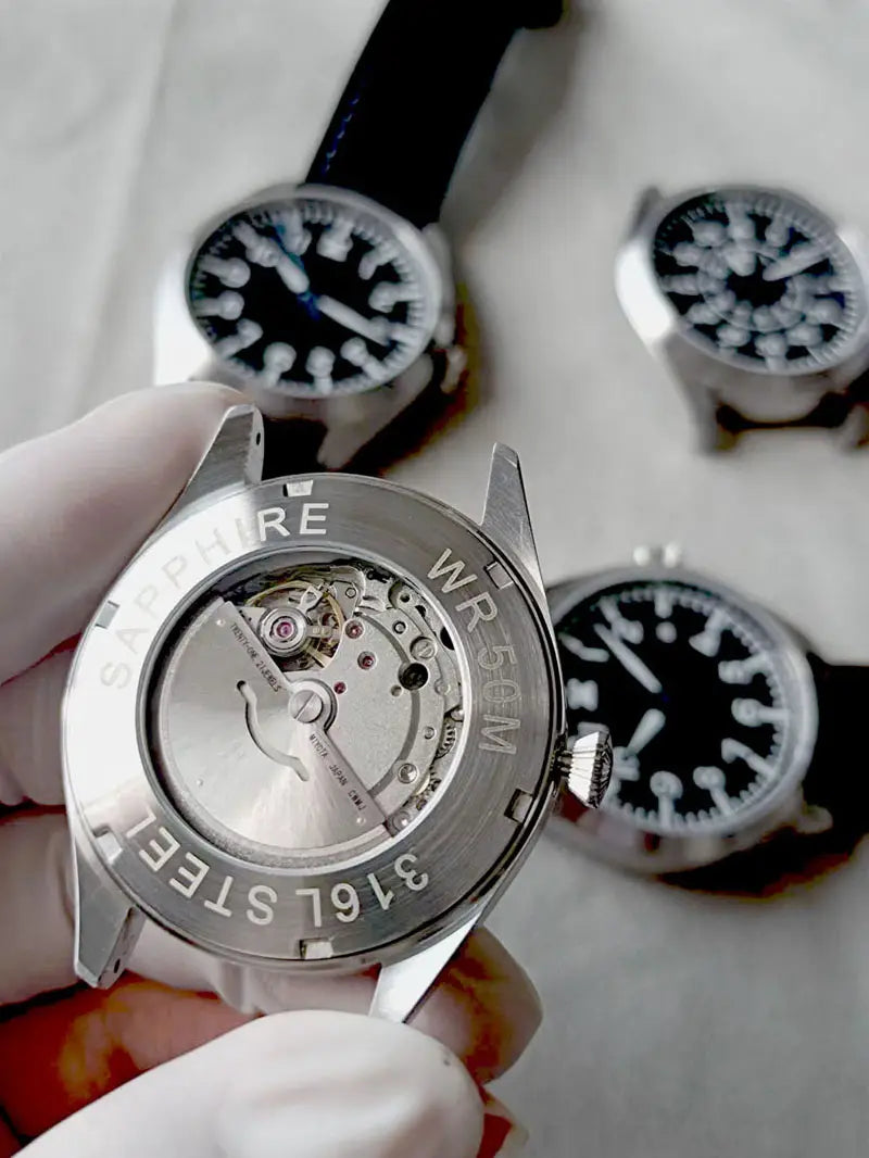 40mm Miyota 8215 Automatic Type B Pilot Watch