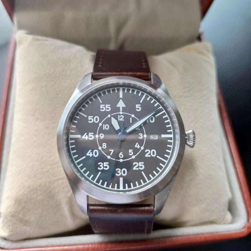 40mm Miyota 8215 Automatic Type B Pilot Watch