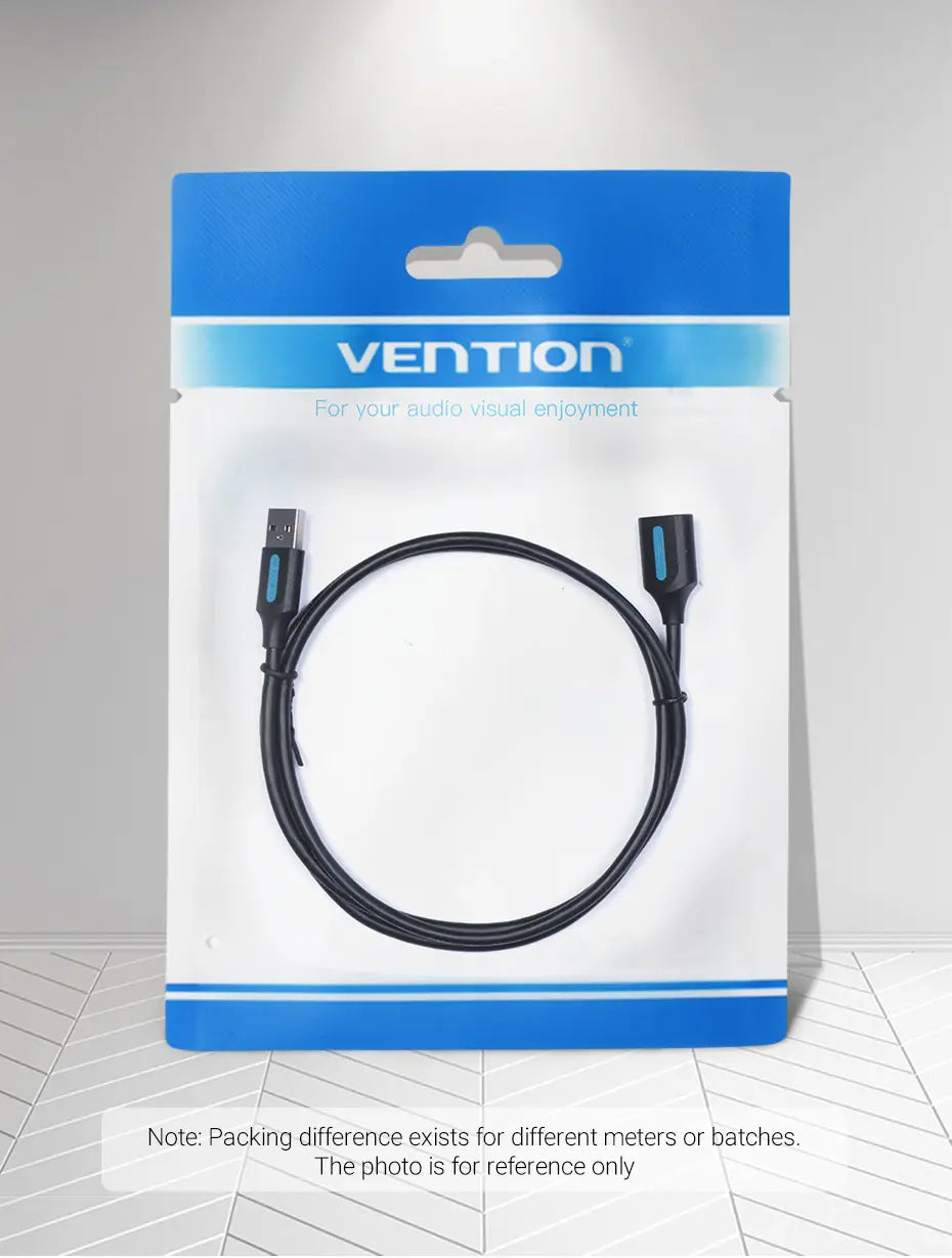 Vention USB 3.0 Extension Cable USB 3.0 2.0 Cable Extender Data Cord for PC Smart TV Xbox One SSD Fast Speed USB Cable
