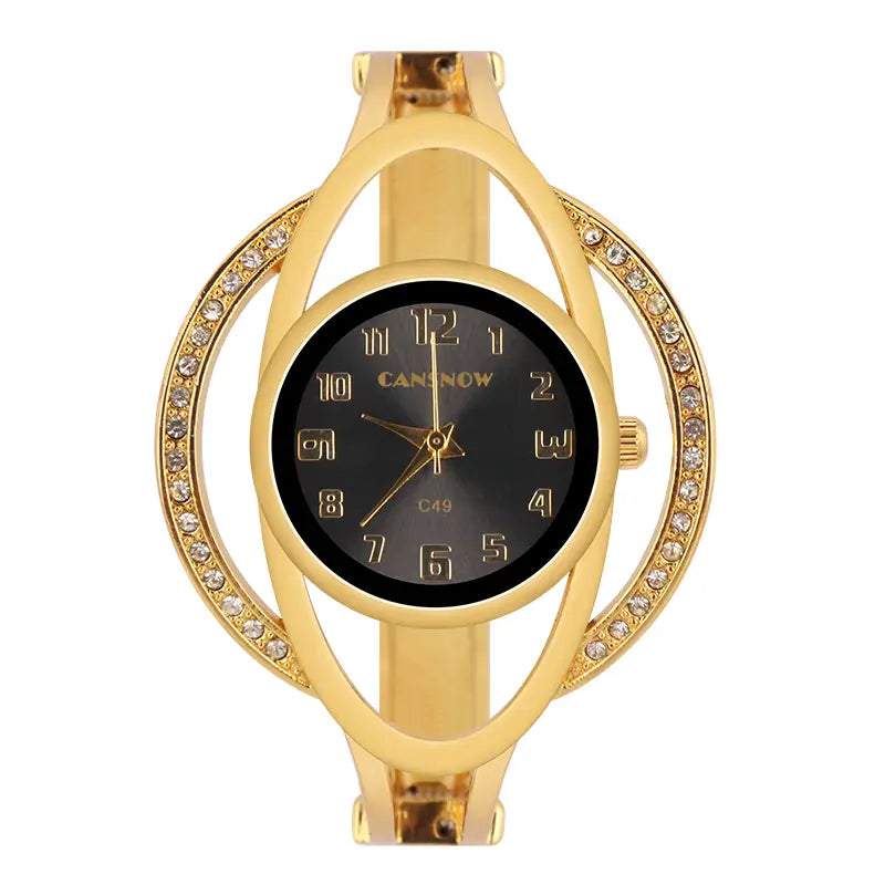 Luxury Stainless Steel Bracelet Quartz Women Watch