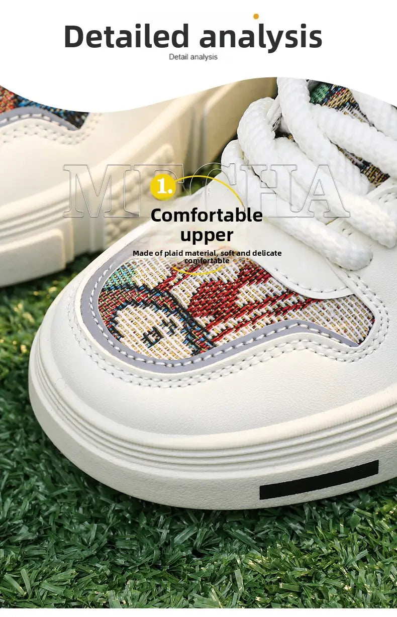 Beautiful Shoe’s New Classic Leather Shoes Kids Shoes Girls Sneakers Boys Shoes Fashion Casual Running Sneakers Walking