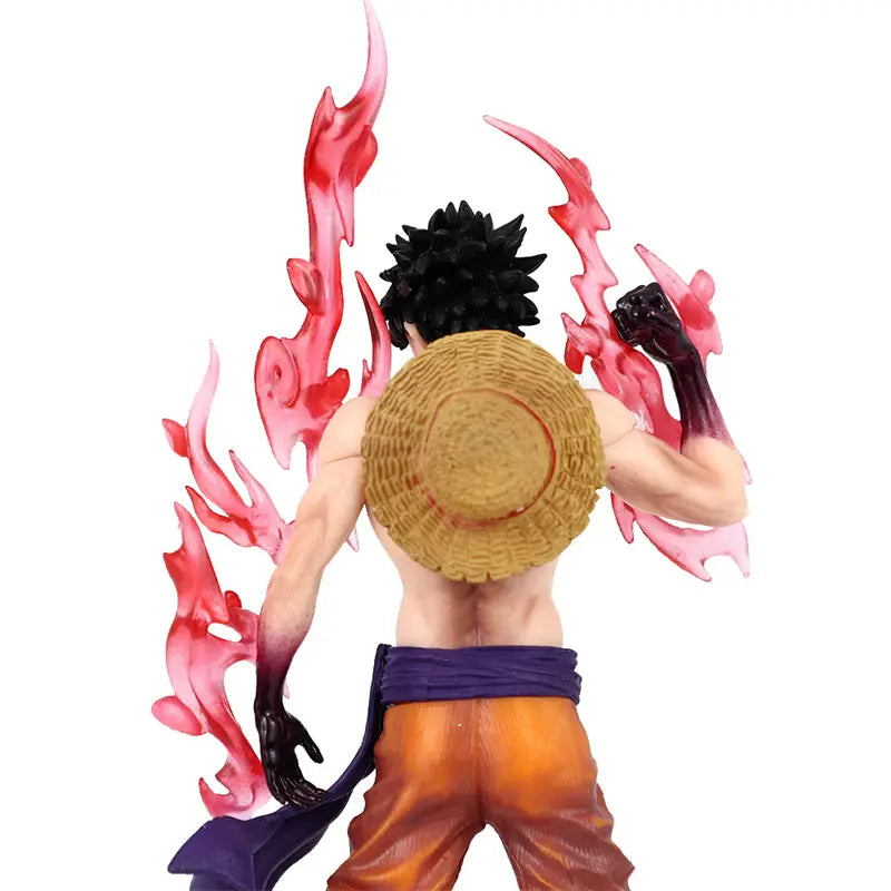 One Piece Luffy Anime Figure Toys Monkey D Luffy Flowing Cherry PVC Action Figurine Collection Model Dolls Birthday