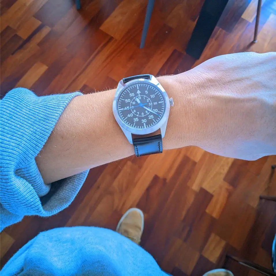 40mm Miyota 8215 Automatic Type B Pilot Watch
