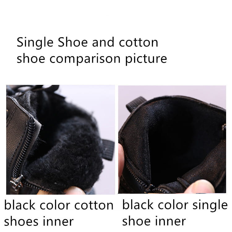 Beautiful Shoe’s Kids Leather Chelsea Boots Waterproof Children Sneakers Beige Toddler Snow Boots Girl Winter Shoe Boy