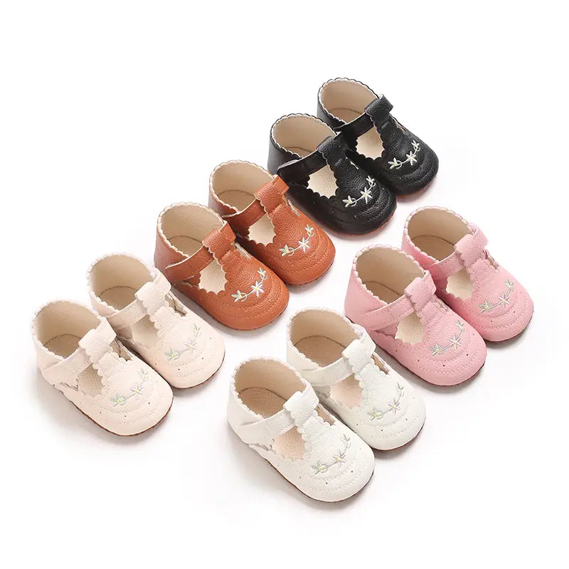 Beautiful Shoe’s 0-18M Baby Girl Princess Shoes Cute Printed Soft Cloth Bottom Anti slip Spring and Autumn Princess