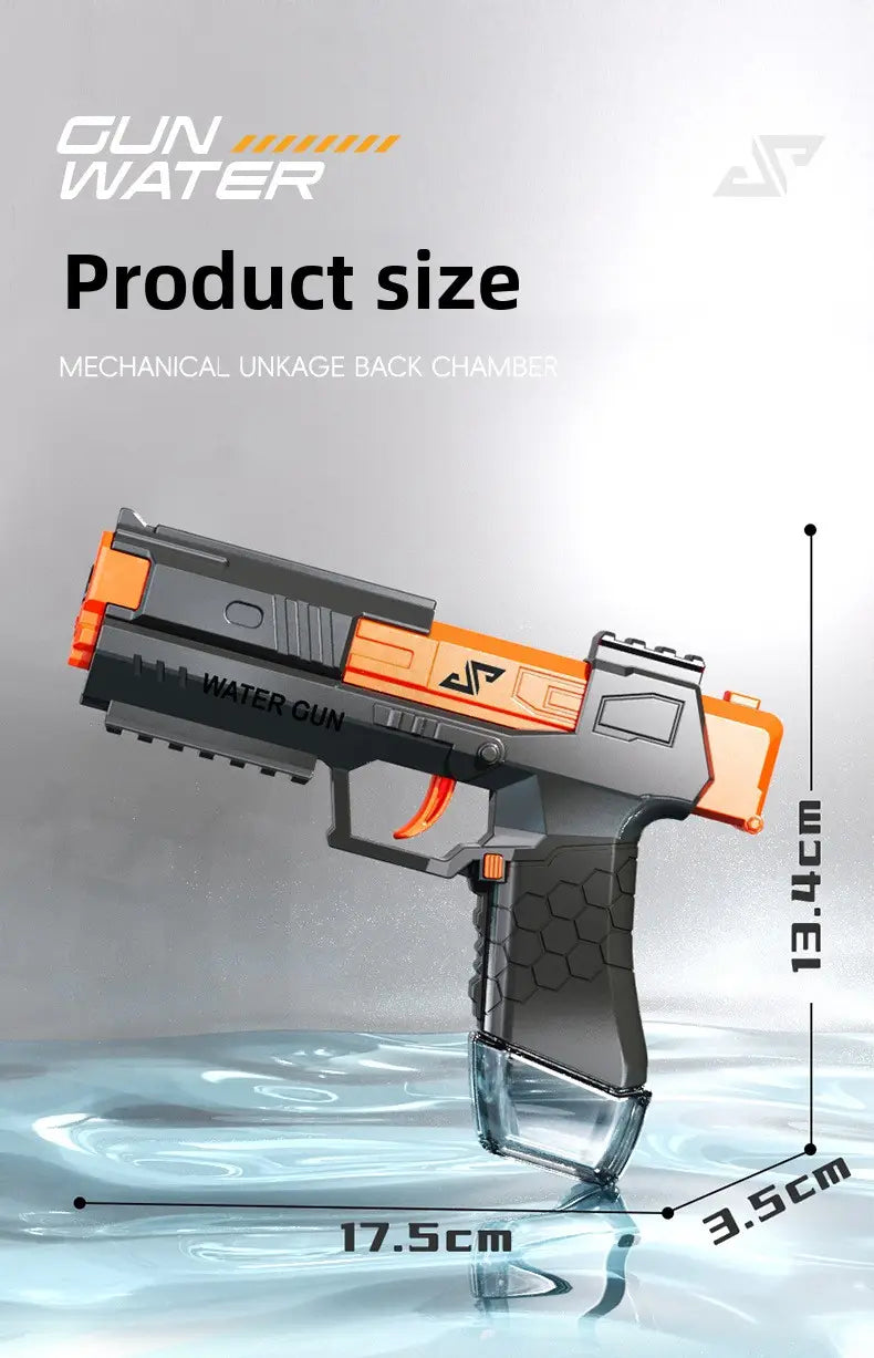 Manual Burst Water Gun for Children High Pressure Non Electric Water Pistol for Kids Summer Outdoor Beach Pool Water