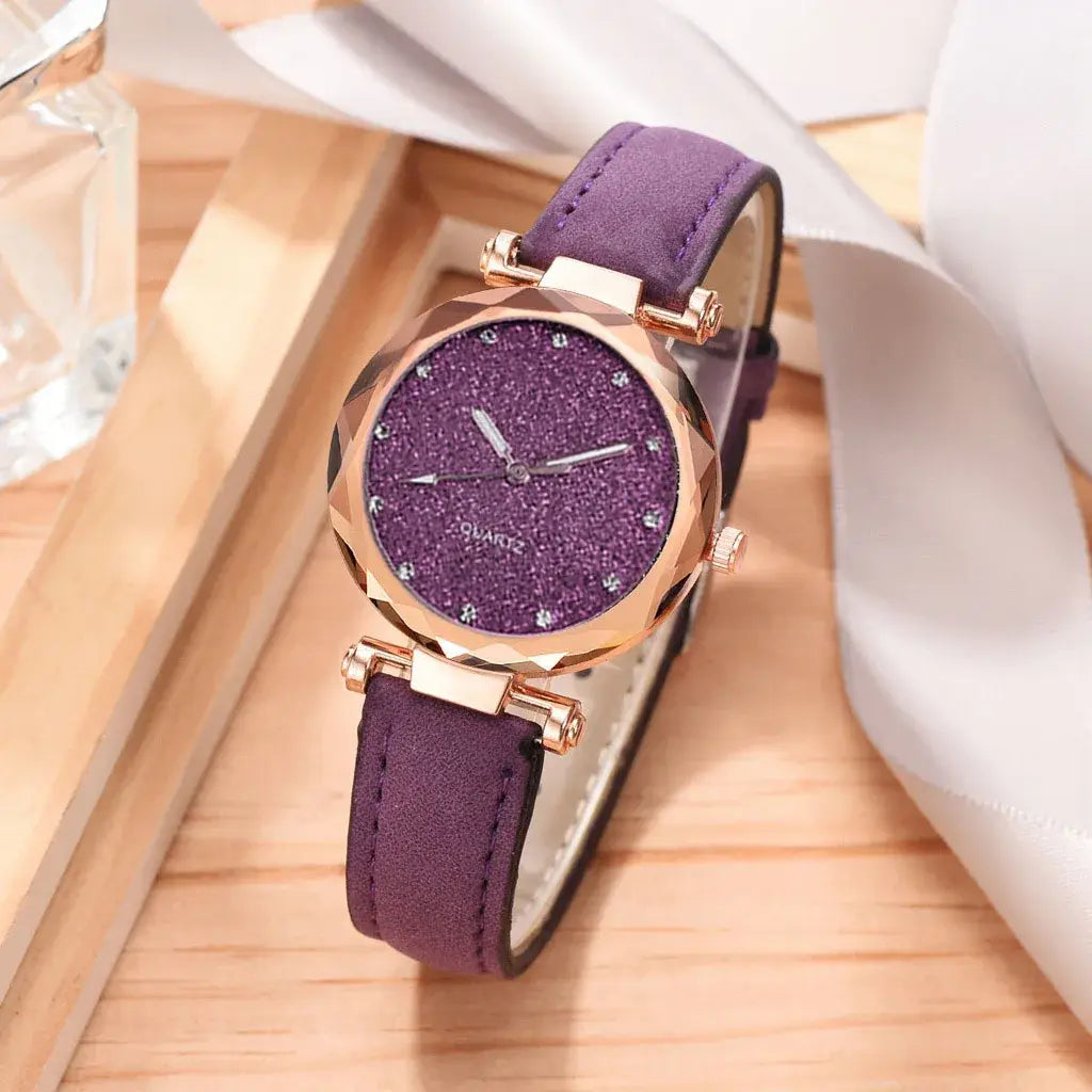 Montre Starry Sky Rhinestone Bracelet Watch for Women