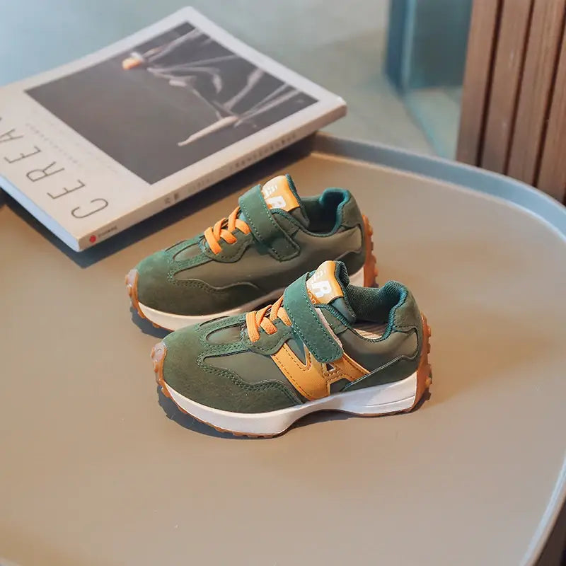 Beautiful Shoe’s Children’s Sports Shoes Toddler Breathable Non Slip Comfort Sneakers Lightweight Hook and Loop Soft