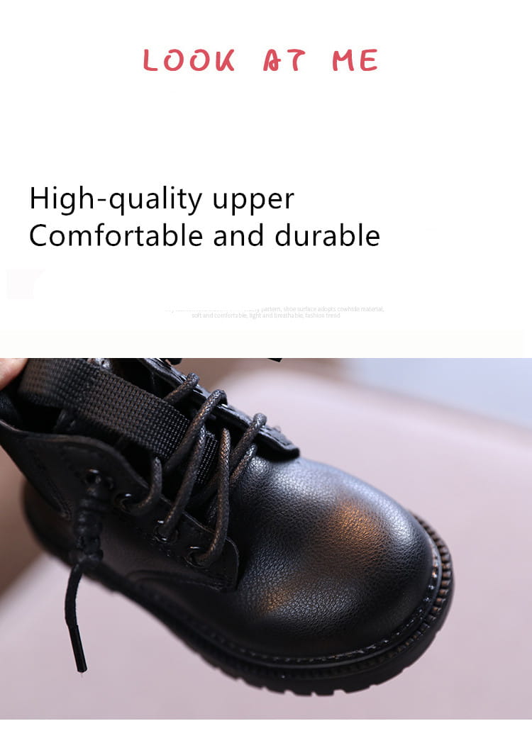 Beautiful Shoe’s Kids Leather Chelsea Boots Waterproof Children Sneakers Beige Toddler Snow Boots Girl Winter Shoe Boy