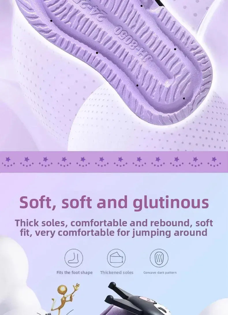 Beautiful Shoe’s 2026 Summer Girls’ Sandals 2026 New style Non slip Indoor Bathing Slippers for Children at Home