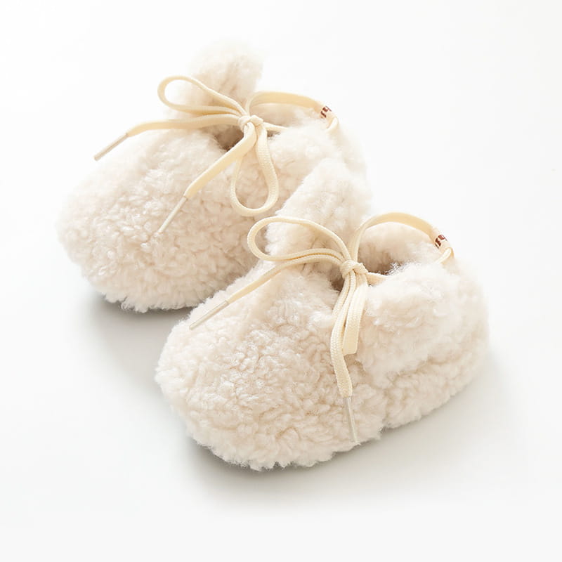 Beautiful Shoe’s Baby Shoes Winter Baby Boy Girl Booties Fluff Soft Toddler Shoes First Lamb Cashmere Anti-Slip Warm
