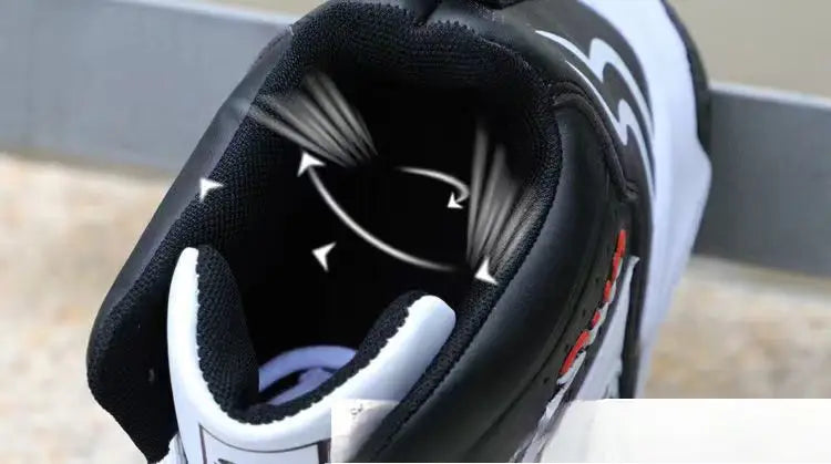 Beautiful Shoe’s New Anti-Slip Men’s Sneaker High Top Men’s Basketball Shoes Luxury Comfortable Running Shoes