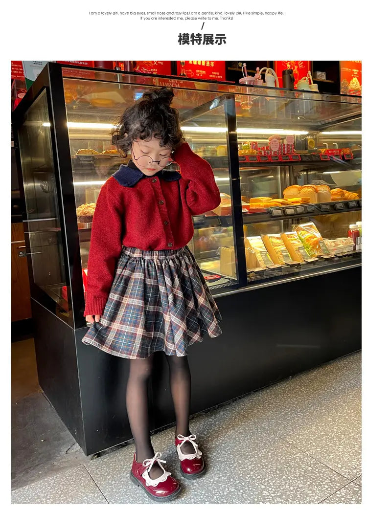 Beautiful Shoe’s Girls’ Small Patent Leather Shoes 2023 Spring Autumn New Korean Version Bowknot Princess Shoes Kids