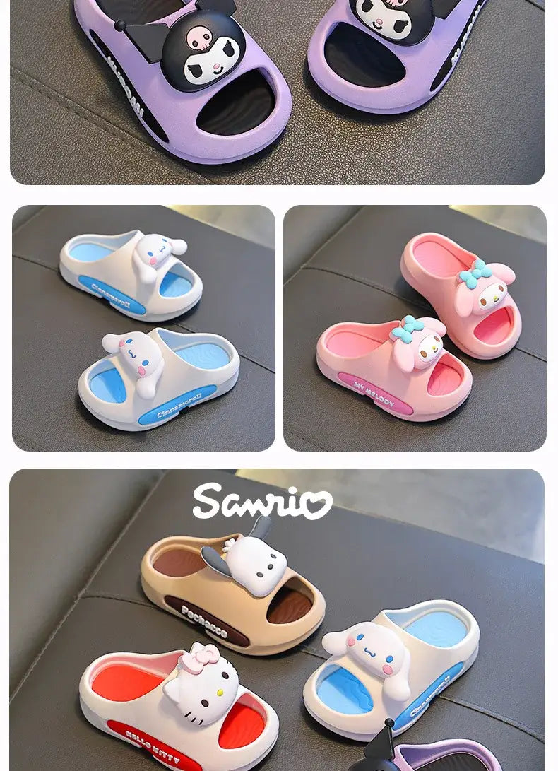 Beautiful Shoe’s 2026 Summer Girls’ Sandals 2026 New style Non slip Indoor Bathing Slippers for Children at Home