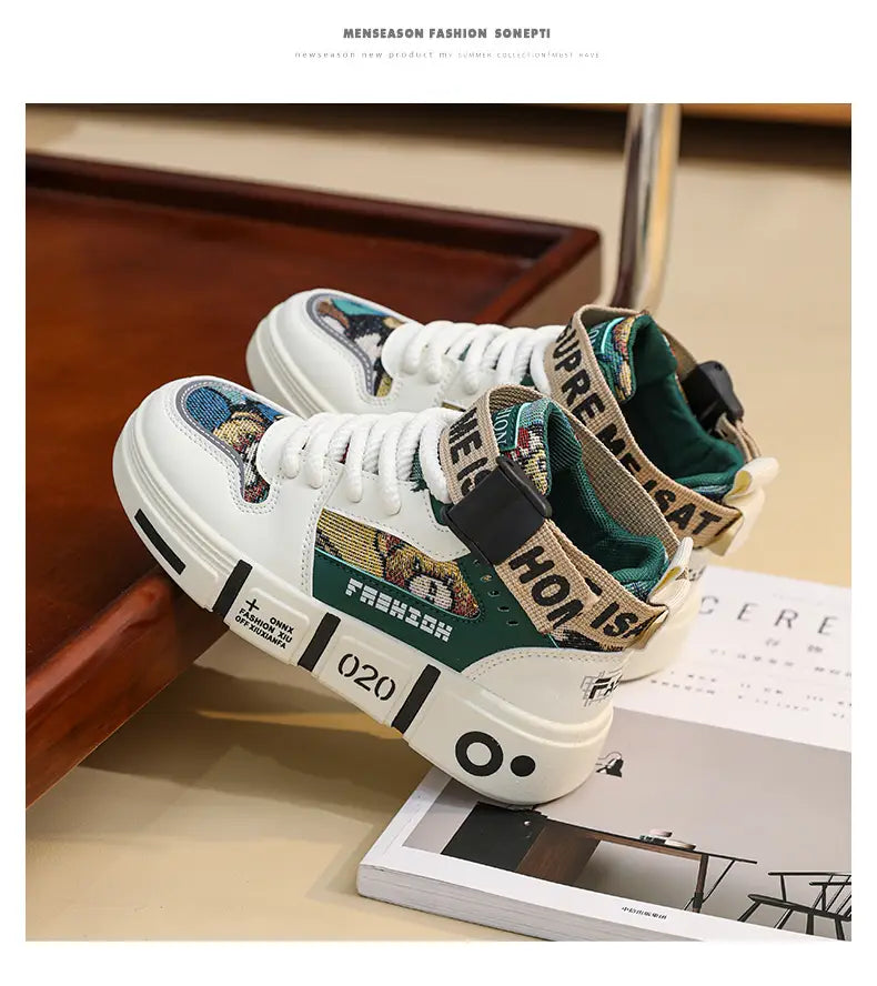 Beautiful Shoe’s New Classic Leather Shoes Kids Shoes Girls Sneakers Boys Shoes Fashion Casual Running Sneakers Walking