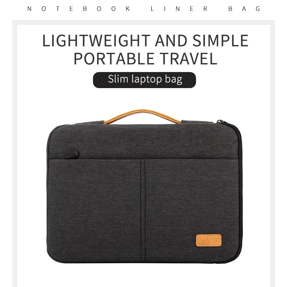 Laptop Sleeve bag 14 15.6 Inch Notebook Pouch For Macbook HP Dell Acer Shockproof Computer Briefcase Travel Business