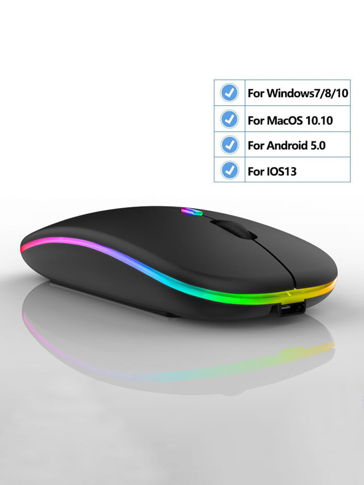 Silent Bluetooth Mouse Marcaron Computer Laptop Optical Mouse Wireless for iPad Samsung Xiaomi Lenovo Tablet Universal