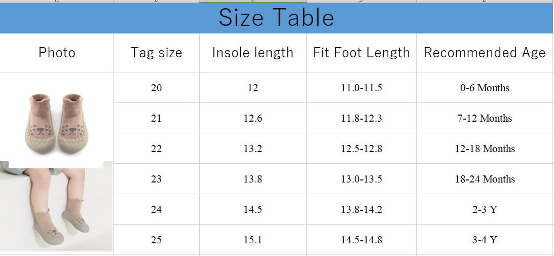 Beautiful Shoe’s Soft Rubber Sole Child Floor Sneaker Baby Socks Shoes Infant Cute Cartoon Kids Boy Shoes BeBe Booties