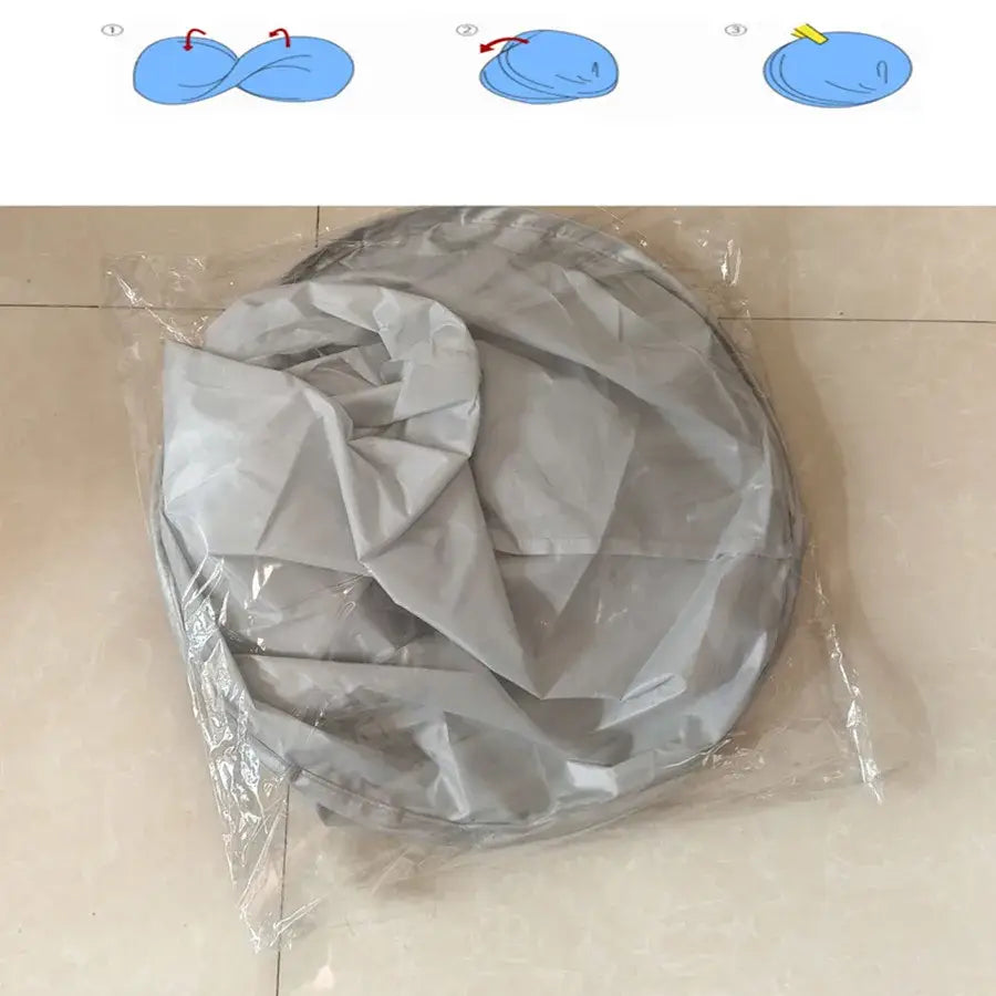 1pc Hair Cutting Cloak Umbrella Design Cover Suitable For Salon Barber Cutting Cloak Wrap Foldable Waterproof And