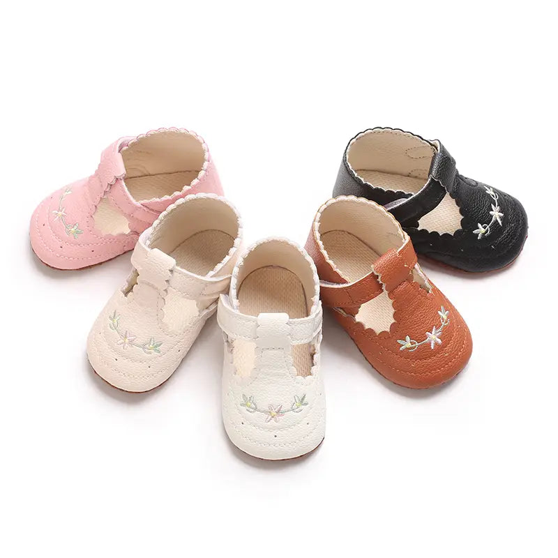 Beautiful Shoe’s 0-18M Baby Girl Princess Shoes Cute Printed Soft Cloth Bottom Anti slip Spring and Autumn Princess