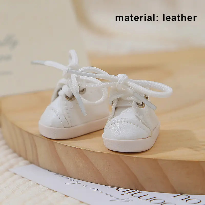 Beautiful Shoe’s For 10cm Cotton Doll Shoes Fashion Leather Shoes Doll Accessories Mini Doll’S Sports Shoes Dolls