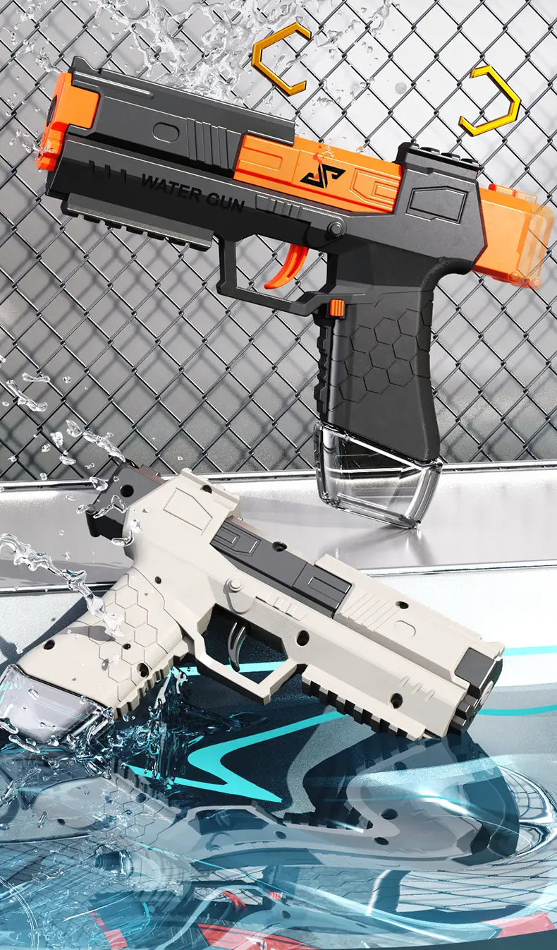 Manual Burst Water Gun for Children High Pressure Non Electric Water Pistol for Kids Summer Outdoor Beach Pool Water