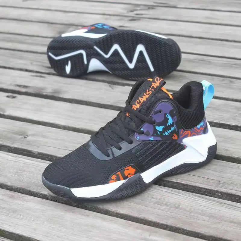 Beautiful Shoe’s New Anti-Slip Men’s Sneaker High Top Men’s Basketball Shoes Luxury Comfortable Running Shoes