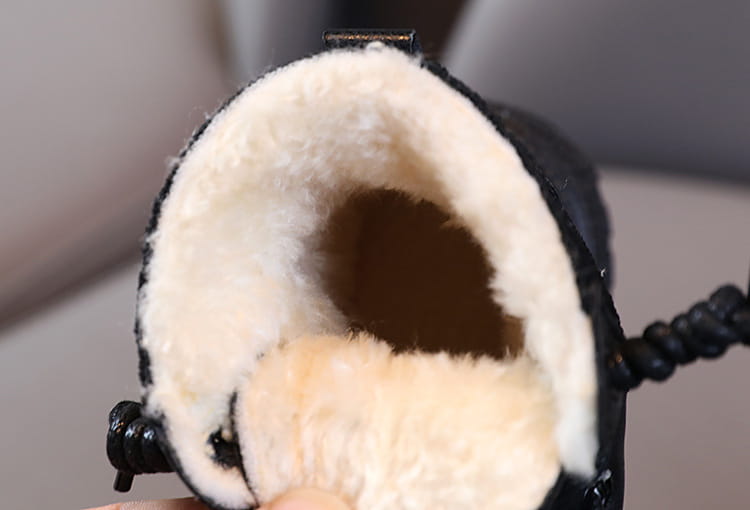 Beautiful Shoe’s Kids Leather Chelsea Boots Waterproof Children Sneakers Beige Toddler Snow Boots Girl Winter Shoe Boy