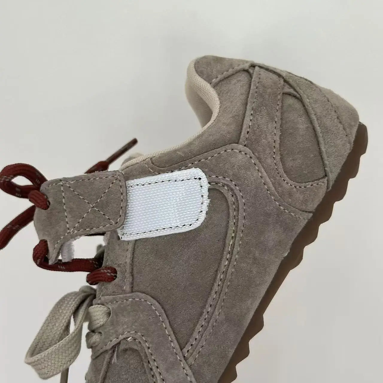 Beautiful Shoe’s Autumn Children’s Boys Girls Microfiber Leather Thin Bottom Running Shoes Kid Toddler Two-tone