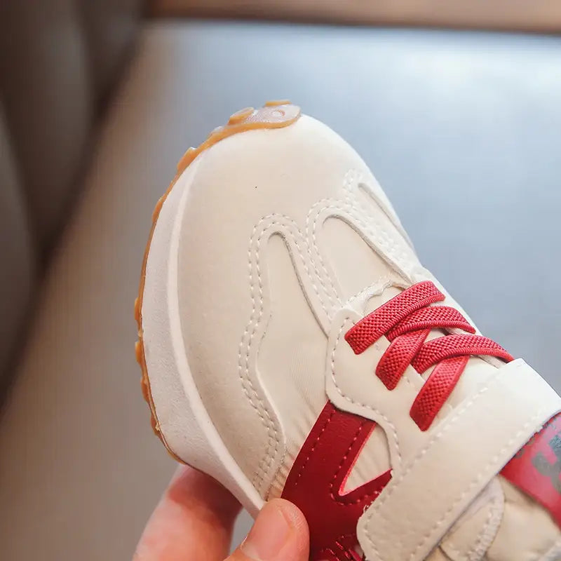 Beautiful Shoe’s Children’s Sports Shoes Toddler Breathable Non Slip Comfort Sneakers Lightweight Hook and Loop Soft