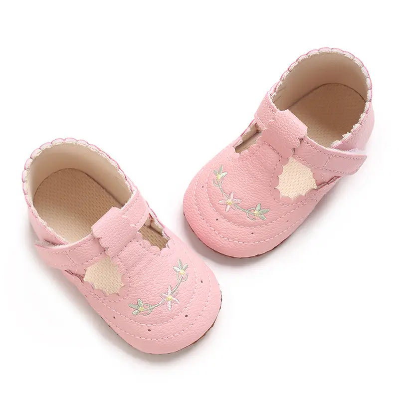 Beautiful Shoe’s 0-18M Baby Girl Princess Shoes Cute Printed Soft Cloth Bottom Anti slip Spring and Autumn Princess