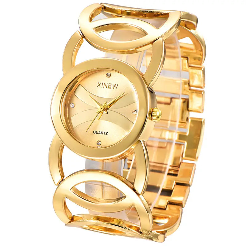 Montre Luxury Brand Lady Gold Watches Full Stainless Steel Magic Women Bracelet Zegarki Damskie Znanych Marek Montre