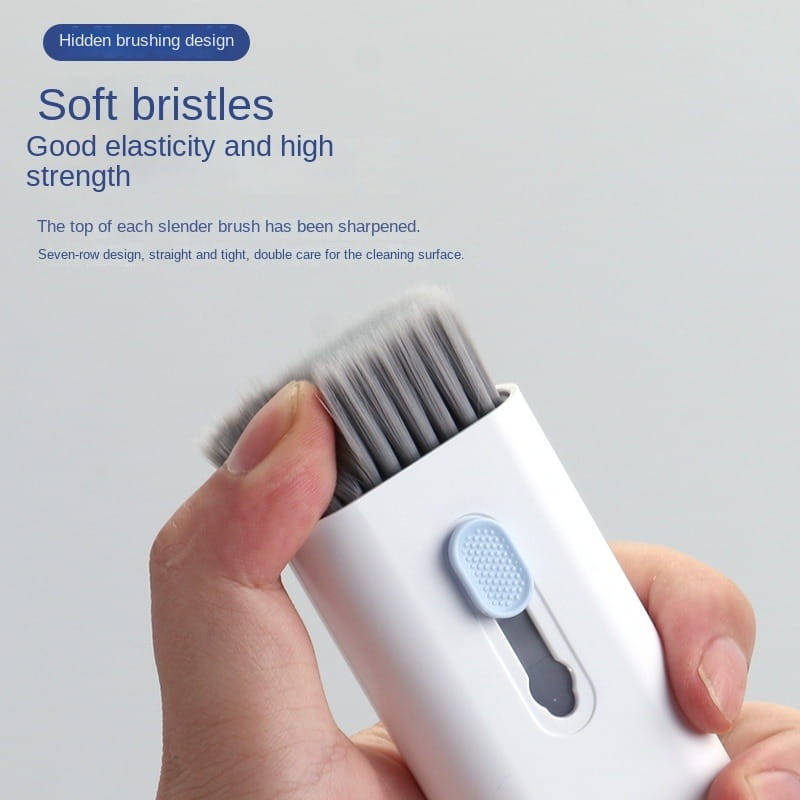 7-in-1 Computer Keyboard Cleaner Brush Kit Earphone Cleaning Pen For Headset Keyboard Cleaning Tools Cleaner Keycap