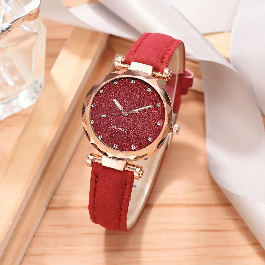 Montre Starry Sky Rhinestone Bracelet Watch for Women