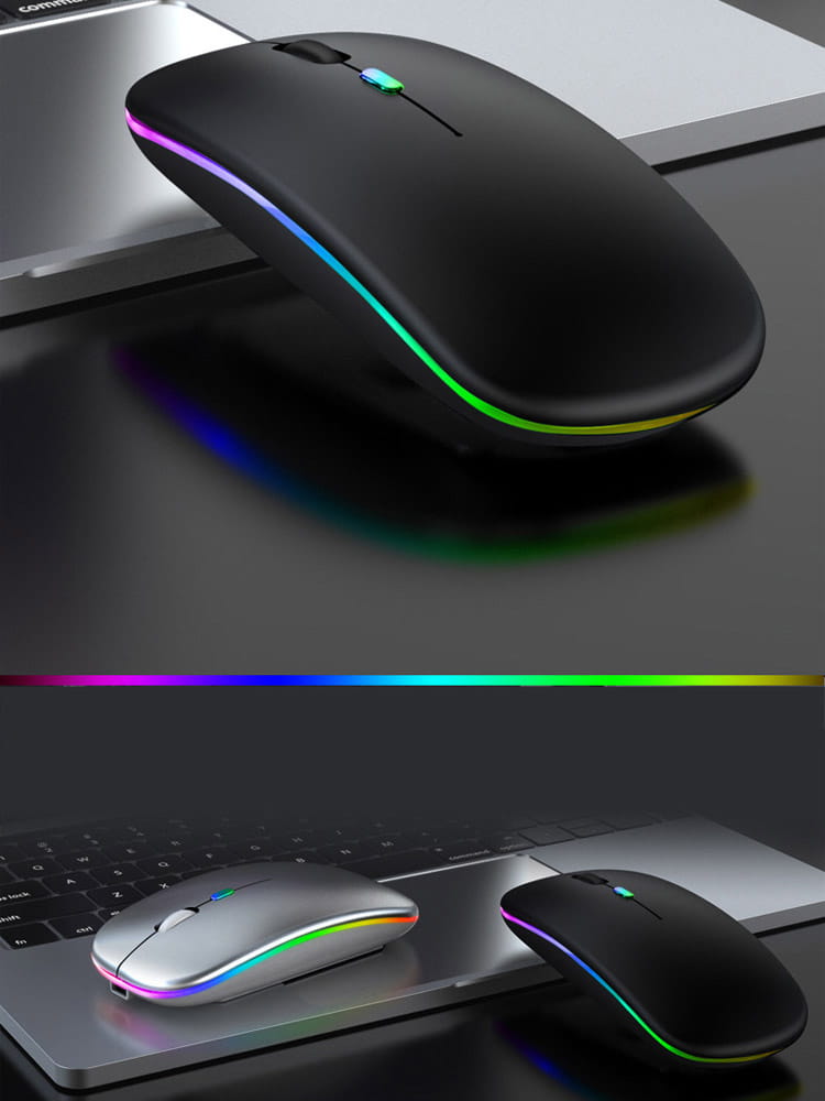 Silent Bluetooth Mouse Marcaron Computer Laptop Optical Mouse Wireless for iPad Samsung Xiaomi Lenovo Tablet Universal