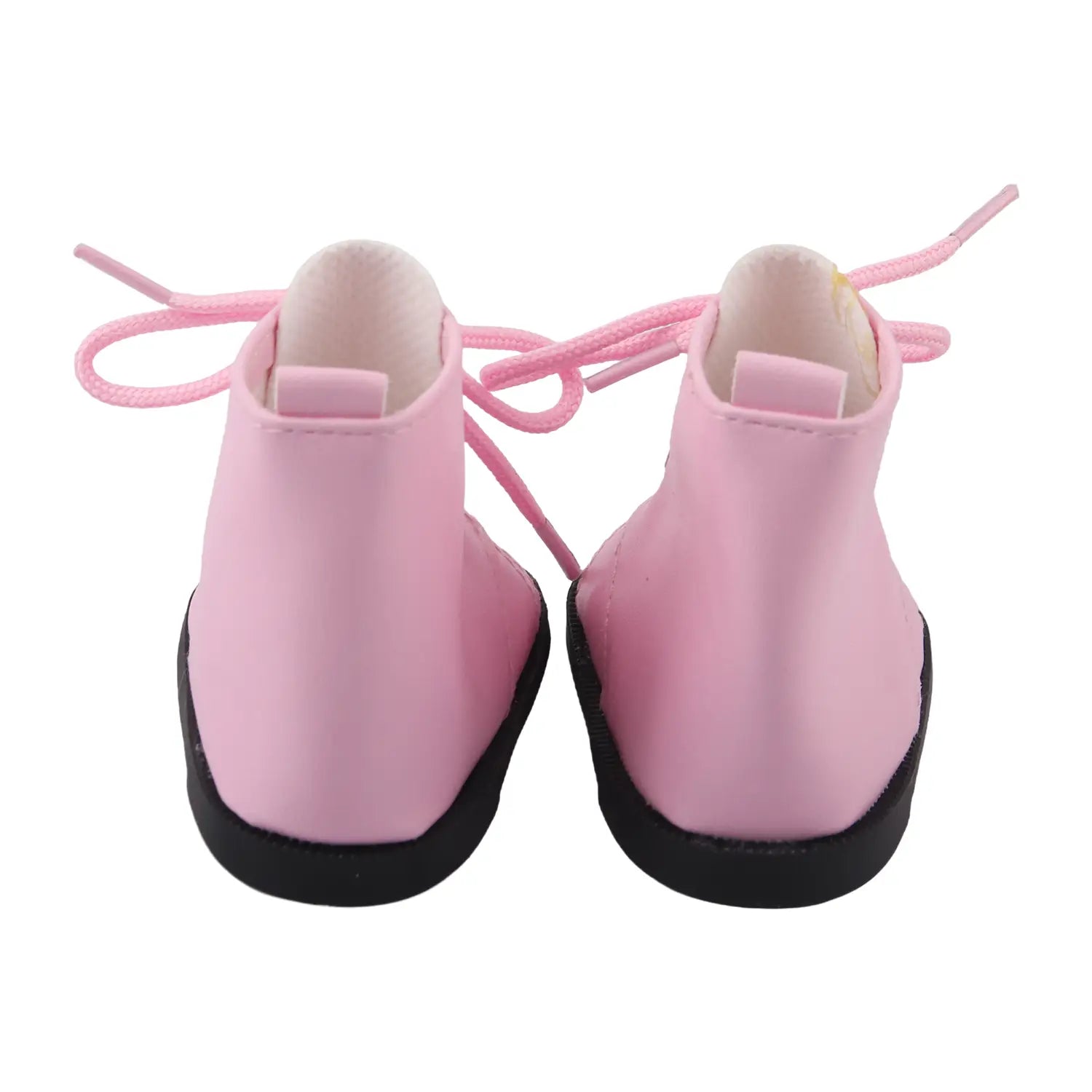 Beautiful Shoe’s 7 Cm Lace-up Leather Horse Riding Boots Fashion Doll Shoes For 18 inch American And 43Cm Baby New Born