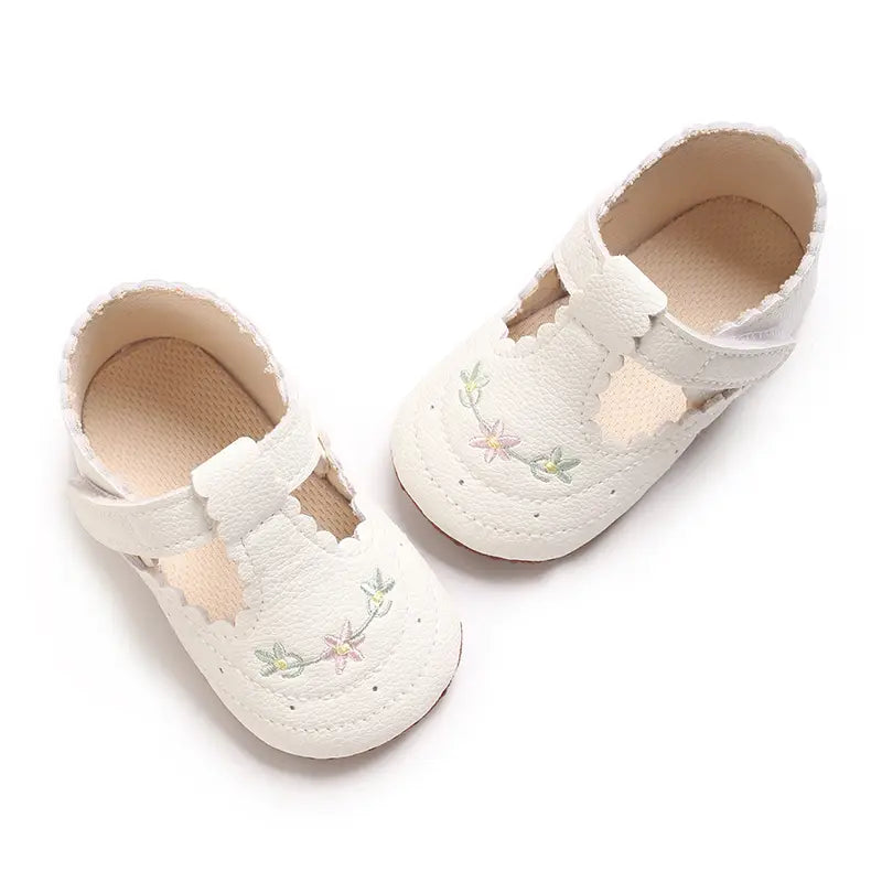 Beautiful Shoe’s 0-18M Baby Girl Princess Shoes Cute Printed Soft Cloth Bottom Anti slip Spring and Autumn Princess