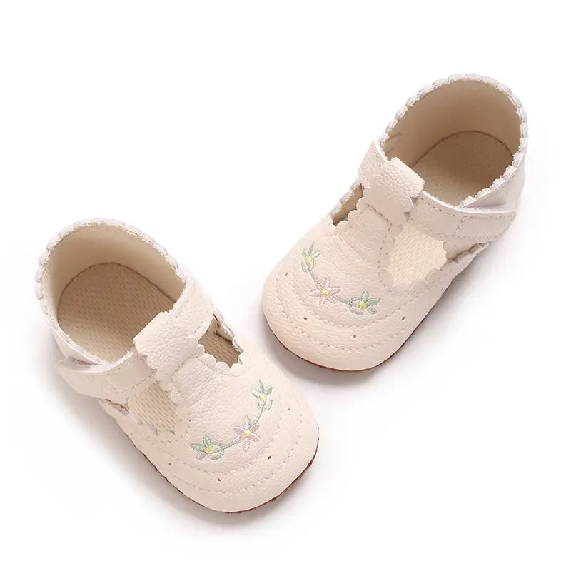 Beautiful Shoe’s 0-18M Baby Girl Princess Shoes Cute Printed Soft Cloth Bottom Anti slip Spring and Autumn Princess