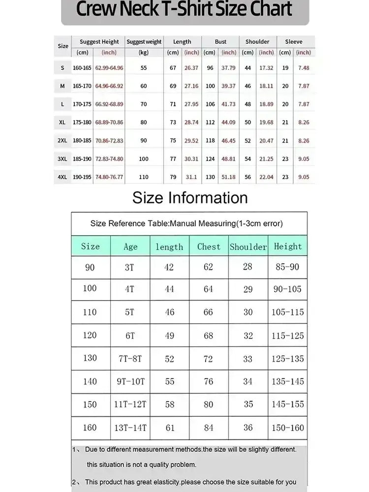 One Piece Men’s T-Shirt Monkey D. Luffy Japanese Anime Summer Boy Children’s Short Sleeve High Quality Parent-Child Wear