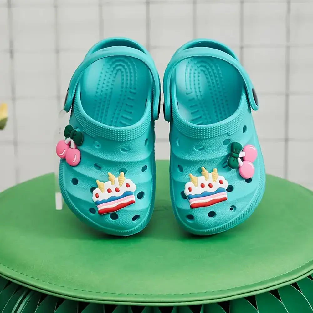 Beautiful Shoe’s Summer Children’s DIY Design Cartoon Casual Sandals - Breathable Non-Slip Slippers for Boys & Girls