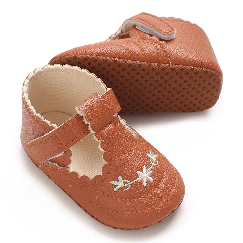 Beautiful Shoe’s 0-18M Baby Girl Princess Shoes Cute Printed Soft Cloth Bottom Anti slip Spring and Autumn Princess