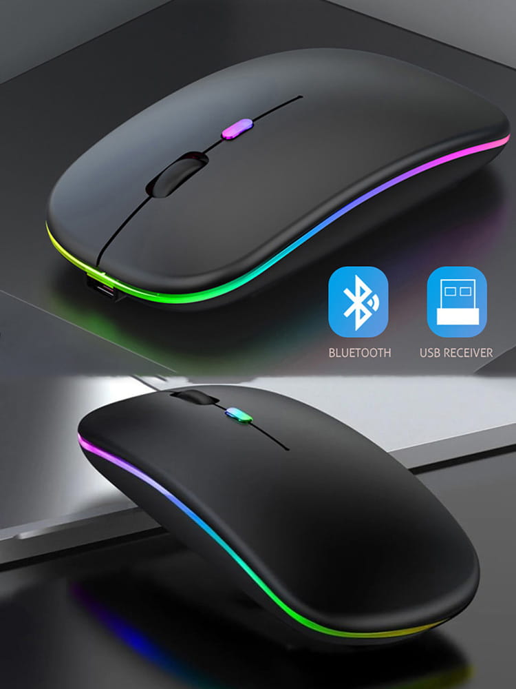 Silent Bluetooth Mouse Marcaron Computer Laptop Optical Mouse Wireless for iPad Samsung Xiaomi Lenovo Tablet Universal