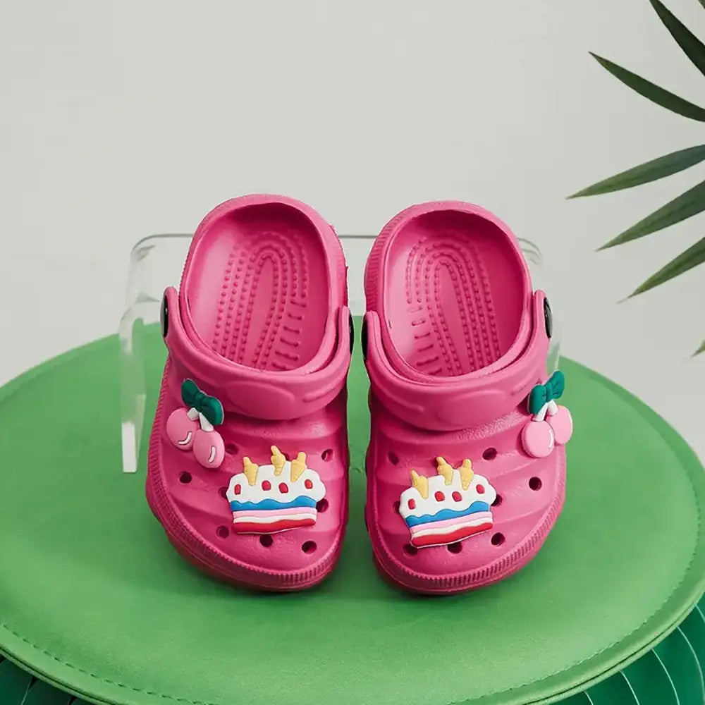 Beautiful Shoe’s Summer Children’s DIY Design Cartoon Casual Sandals - Breathable Non-Slip Slippers for Boys & Girls