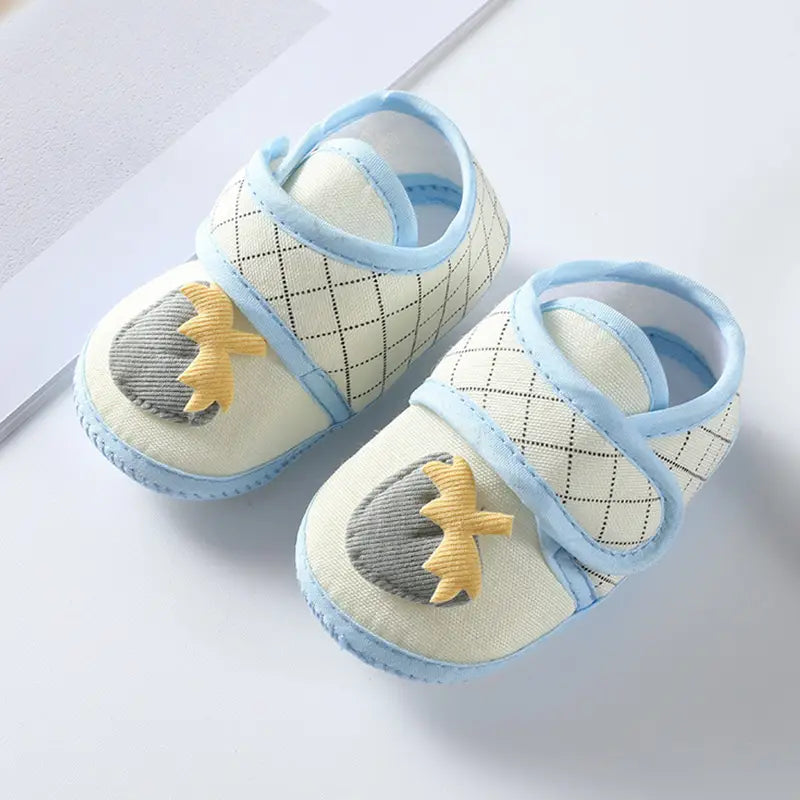Beautiful Shoe’s Newborn Baby Boy Girls Shoes Spring Autumn Lovely Floral Embroidery Anti-Slip Sneaker Crib Shoes Soft