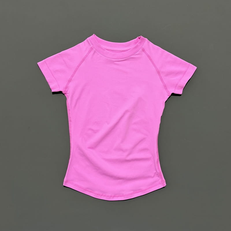 HISTELLO Sports Short Sleeve Top Seamless Yoga Leotard Clothing Women Gym T Shirts Workout Running Shirts Fitness