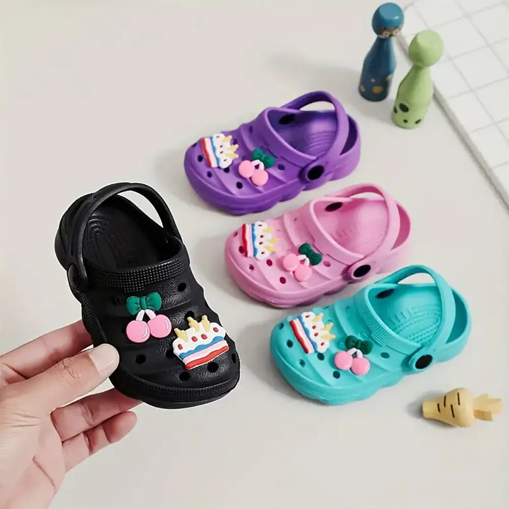 Beautiful Shoe’s Summer Children’s DIY Design Cartoon Casual Sandals - Breathable Non-Slip Slippers for Boys & Girls