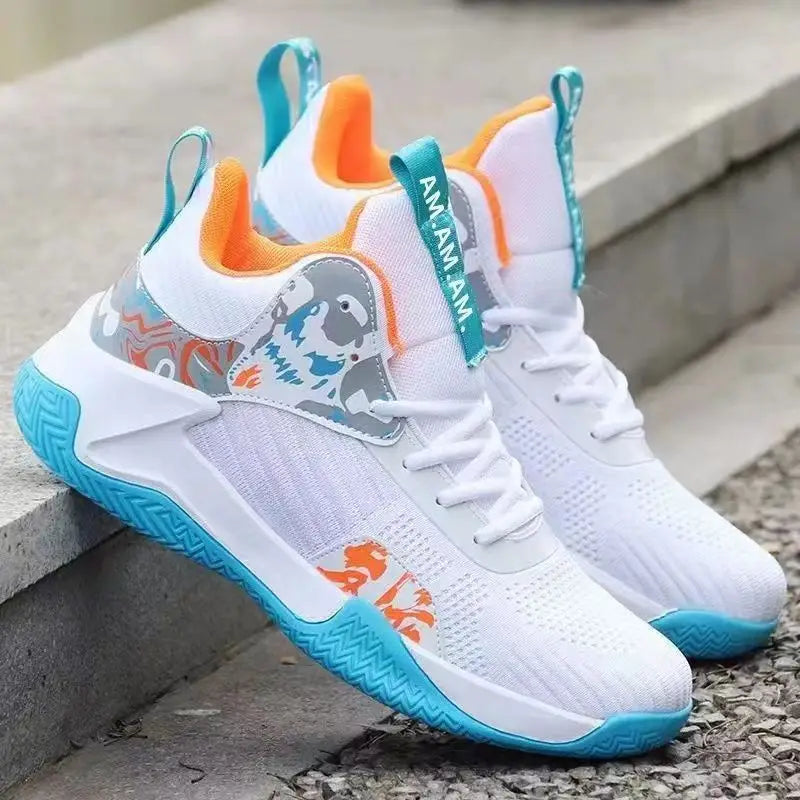 Beautiful Shoe’s New Anti-Slip Men’s Sneaker High Top Men’s Basketball Shoes Luxury Comfortable Running Shoes