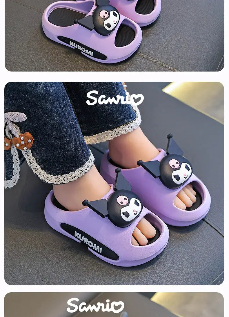 Beautiful Shoe’s 2026 Summer Girls’ Sandals 2026 New style Non slip Indoor Bathing Slippers for Children at Home