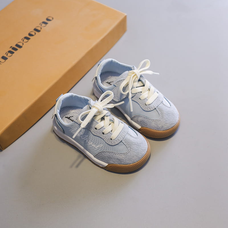 Beautiful Shoe’s Children Genuine Leather Sneakers Baby Quality Casual Shoes Boys Anti-slip Sport Shoes Girls Candy
