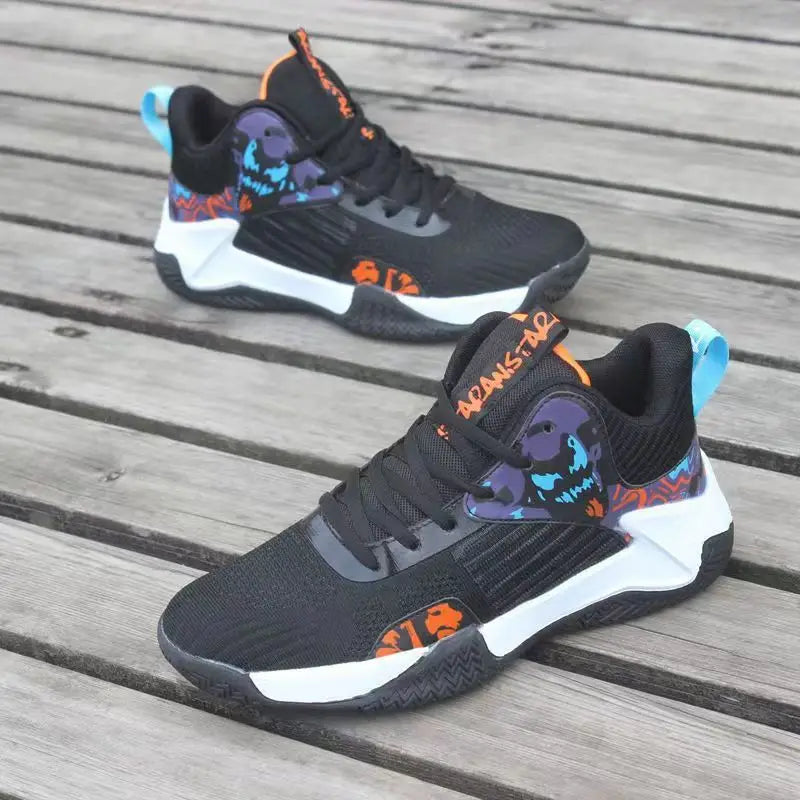 Beautiful Shoe’s New Anti-Slip Men’s Sneaker High Top Men’s Basketball Shoes Luxury Comfortable Running Shoes
